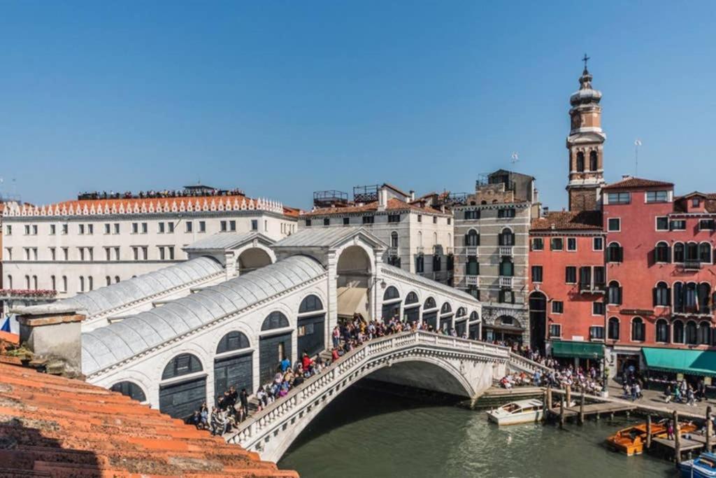 Rialto Apartment With Canal Grande View Venezia Eksteriør bilde